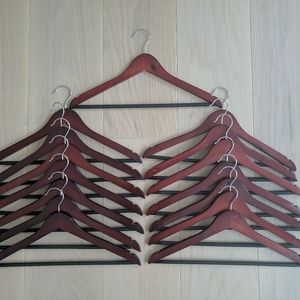 15 Cherry Wood Hangers